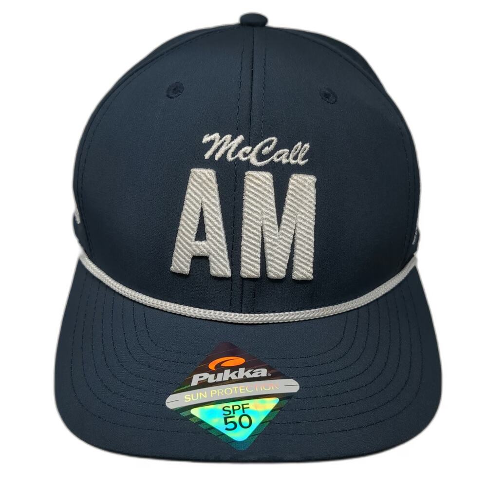 Pukka Snapback Blue One Size McCall AM Quest Groups N2G Nutrition2Go Rope Hat